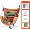 OEING Outdoor & Dormitory Hanging Hammock Chair