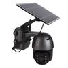 4G Solar Security Cameras Bidirectional Voice Intercom with Solar Panel PIR Motion Detection 1080P