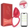 App Control Wearable Panty Vibrator Female 9 Vibration with Wireless Control Penis Ring Clitoral Stimulator Adult Sexy Toys