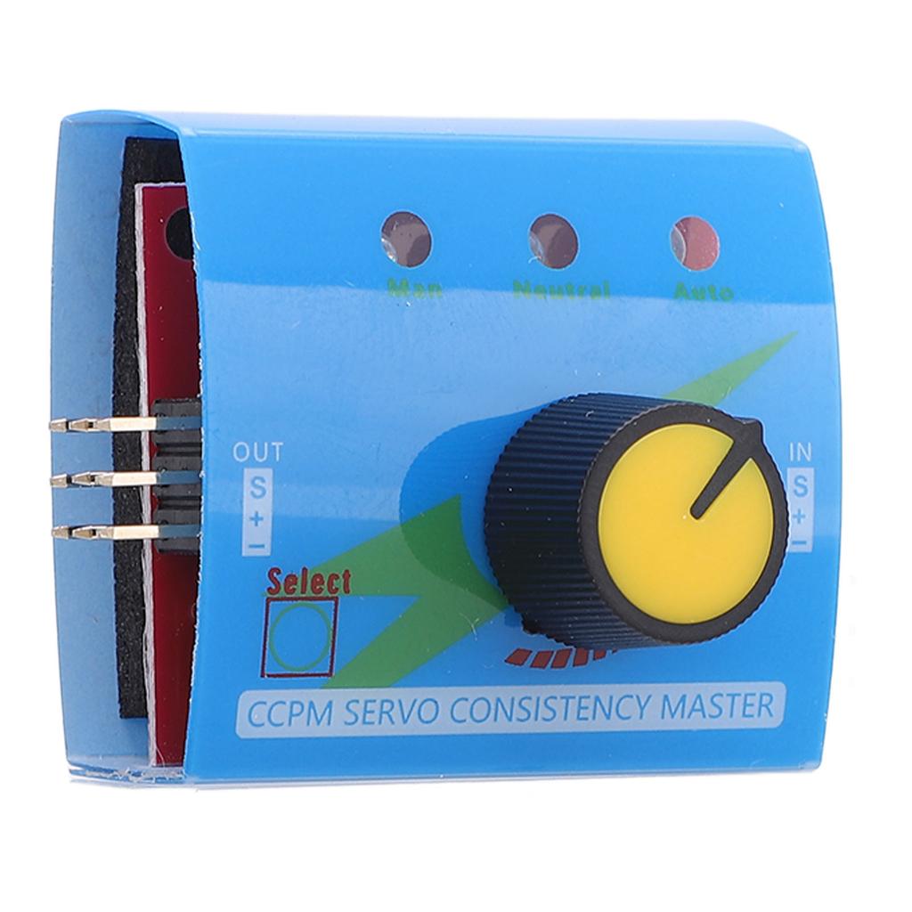 RC Servo Tester 3CH Digital Master Speed Controller for Plane Airplane Consistency DC4.8 6V