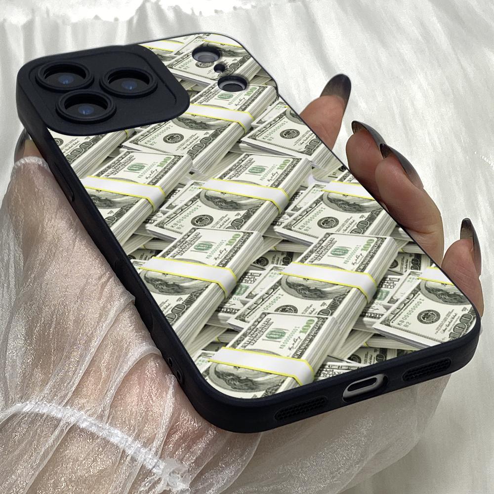 M529 Time is Money Angel Eyes Soft Phone Cases for iPhone Samsung Galaxy Xiaomi Rdemi Huawei Honor Infinix Realme OPPO Vivo All Model TPU Case