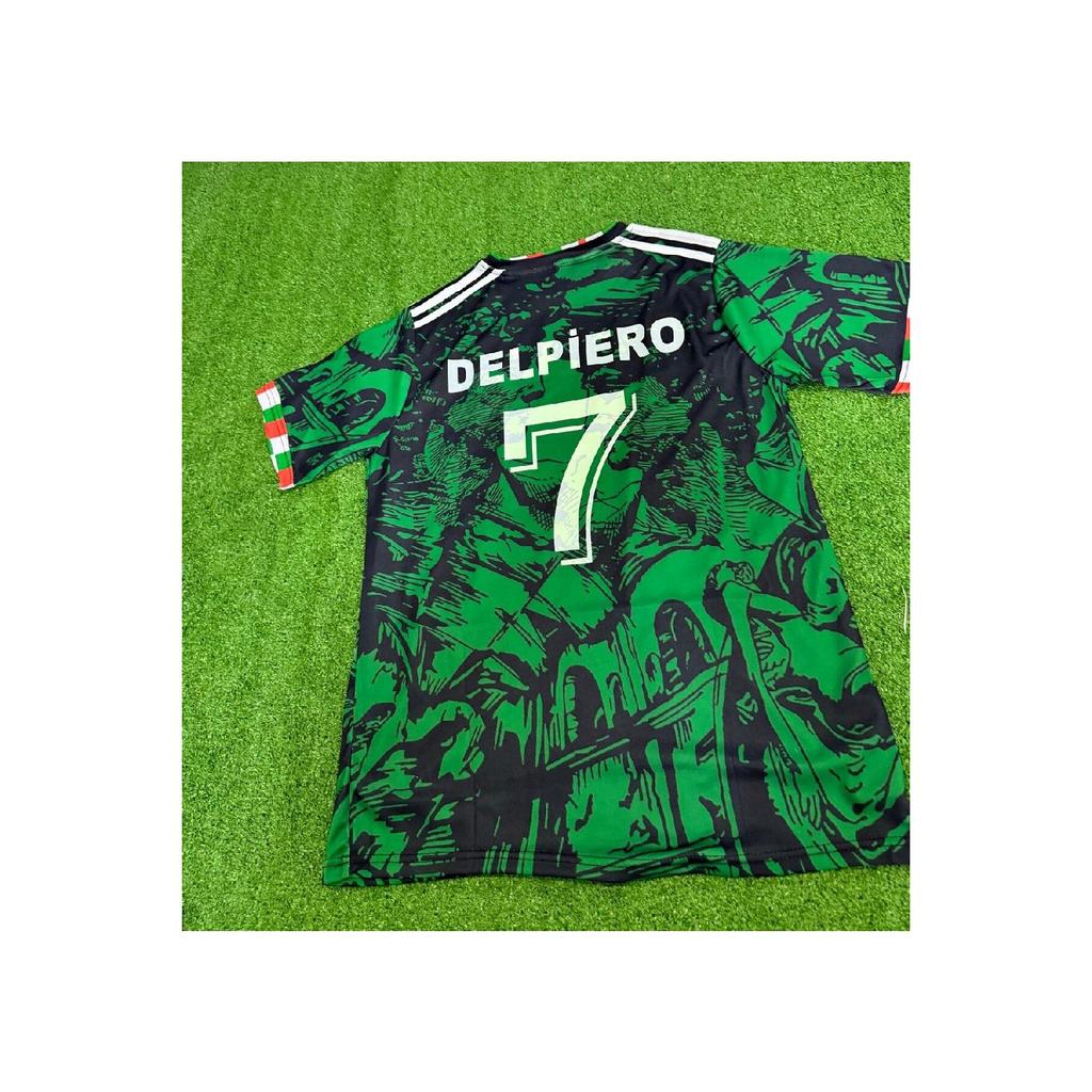Alessandro Del Piero Italy National Team Green Renaissance Special Design Adult Jersey5435