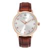 Men's Minimalist Fashion Watch Circular Dial Calendar Men's and Women's Casual Quartz Watch Clock Gift