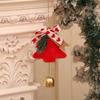 Festival Fabric Bells Hanging Decorations Christmas Tree Bell Ornament for Christmas Wedding Birthday Indoor and Outdoor