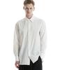 Digeunag Inverted Pleated Relaxed Fit Shirt (Off-White)_ Pd3Sh0404