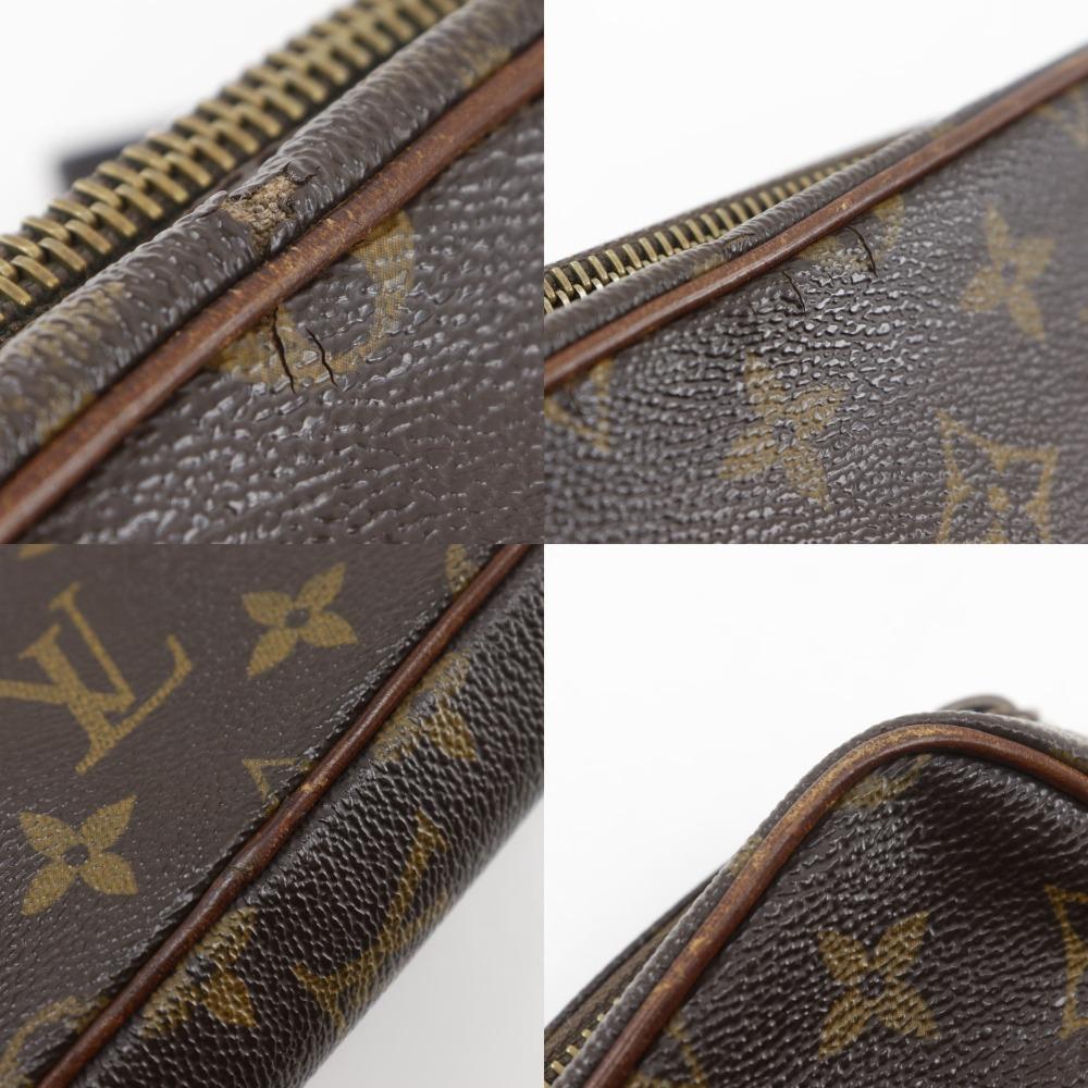 LOUIS VUITTON Marly Dragonne Business Bag M51825 vintage Brown Monogram canvas unisex Used