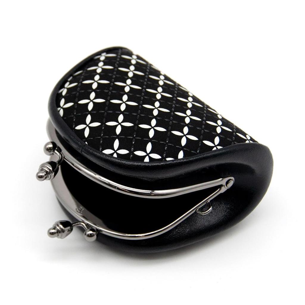 Carteira de Moedas Inden-ya Inden, Soyoka, Artesanato Tradicional, Couro de Veado Koshu Inden, Laqueado, Marca Original (Não. 8802)