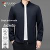 TUCANO Men's Classic Stand Collar Business Casual Jacket