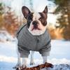 Kuoser Dog Sweatshirt, Winter Fall Warm Dog Sweater for Small Medium Sized Dogs Girl Boy, Cold Weather Pet Sweatshirts with Pocket Soft Doggie