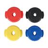 Pack of 6 Silicone Cymbal Nuts Quick Releasing Drum Accessories Cymbal Fastener Nuts for Percussion Instrument Part
