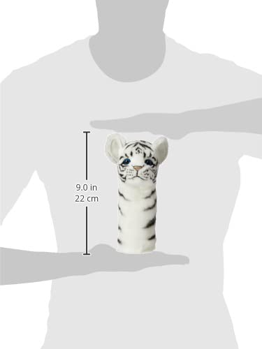 Hansa White Headcover for HANSA Utility Clubs, Plush Animal Design, White Tiger, BH8168