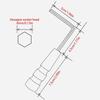 Light Weight Guitar Adjustment Wrench With Nonslip Wood Grip Guitar Maintenance Tool For Quick String Adjustments