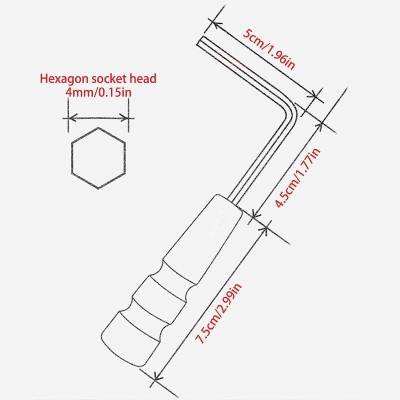 Light Weight Guitar Adjustment Wrench With Nonslip Wood Grip Guitar Maintenance Tool For Quick String Adjustments
