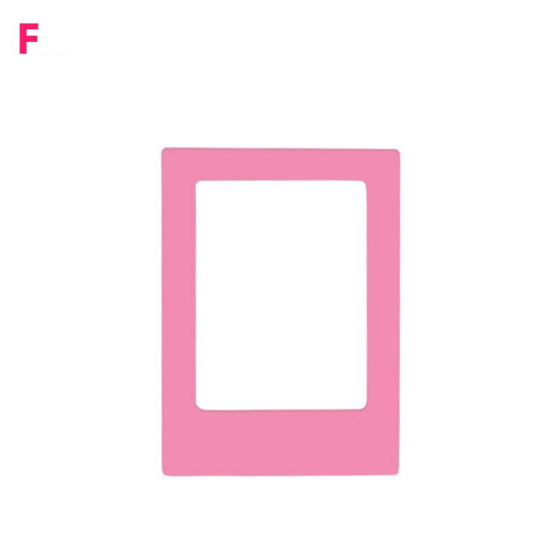 PGY Ins Magnetic Photo Frame 3-inch Polaroid Photo Refrigerator Magnet Desktop Pen Holder Ornaments Hollow Small Card Photo Wall