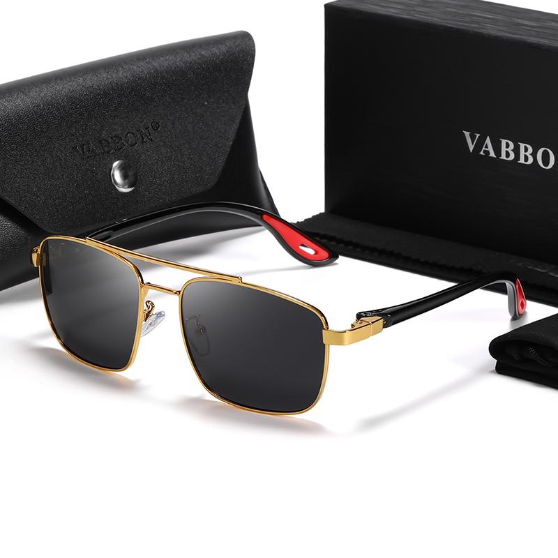 VABBON New Large Frame Sunglasses For Men And Women Trendy Sunglasses For Driving And Driving