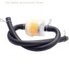 Universal Fuel Filter Gasolene Clear Cleaner Petrol Pipe Quad Scooter Hose Line Magnet Inline Gas Dirt Bike Motorcycle Accessory