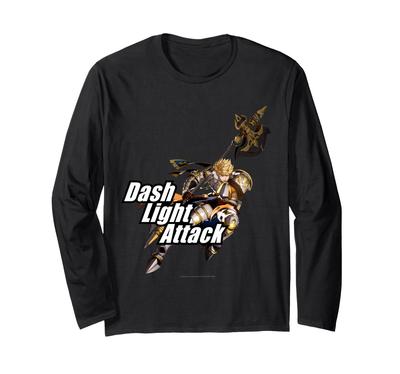 Granblue Fantasy Versus -Rising- Dash Light Attack Vayne Long-Sleeve T-Shirt
