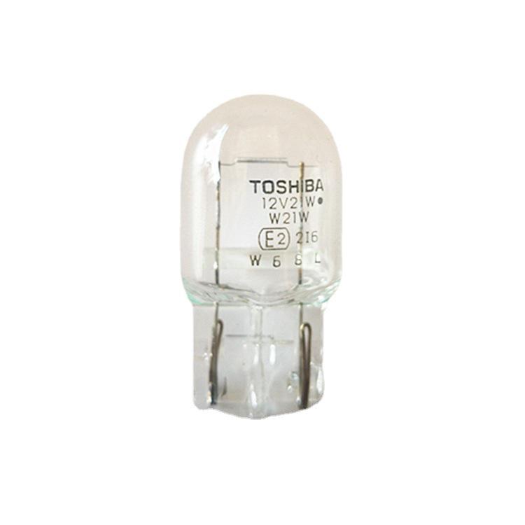 Toshiba Amber Double/Single Filament Automotive Bulb: Brake, Turn, Reverse, Side Marker (T10, T15, T20)