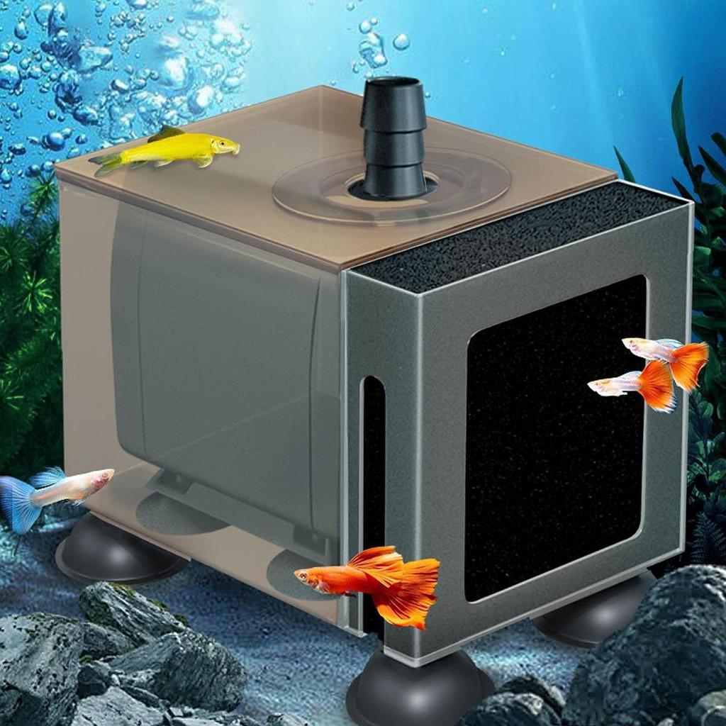 Aquarium Filter Box Accessories Universal Turtle Tank Small Pond Skimmer Fish Water Pump