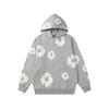 European and American 100%Cotton Foam Printed Hoodie Men's and Women's Hoodies