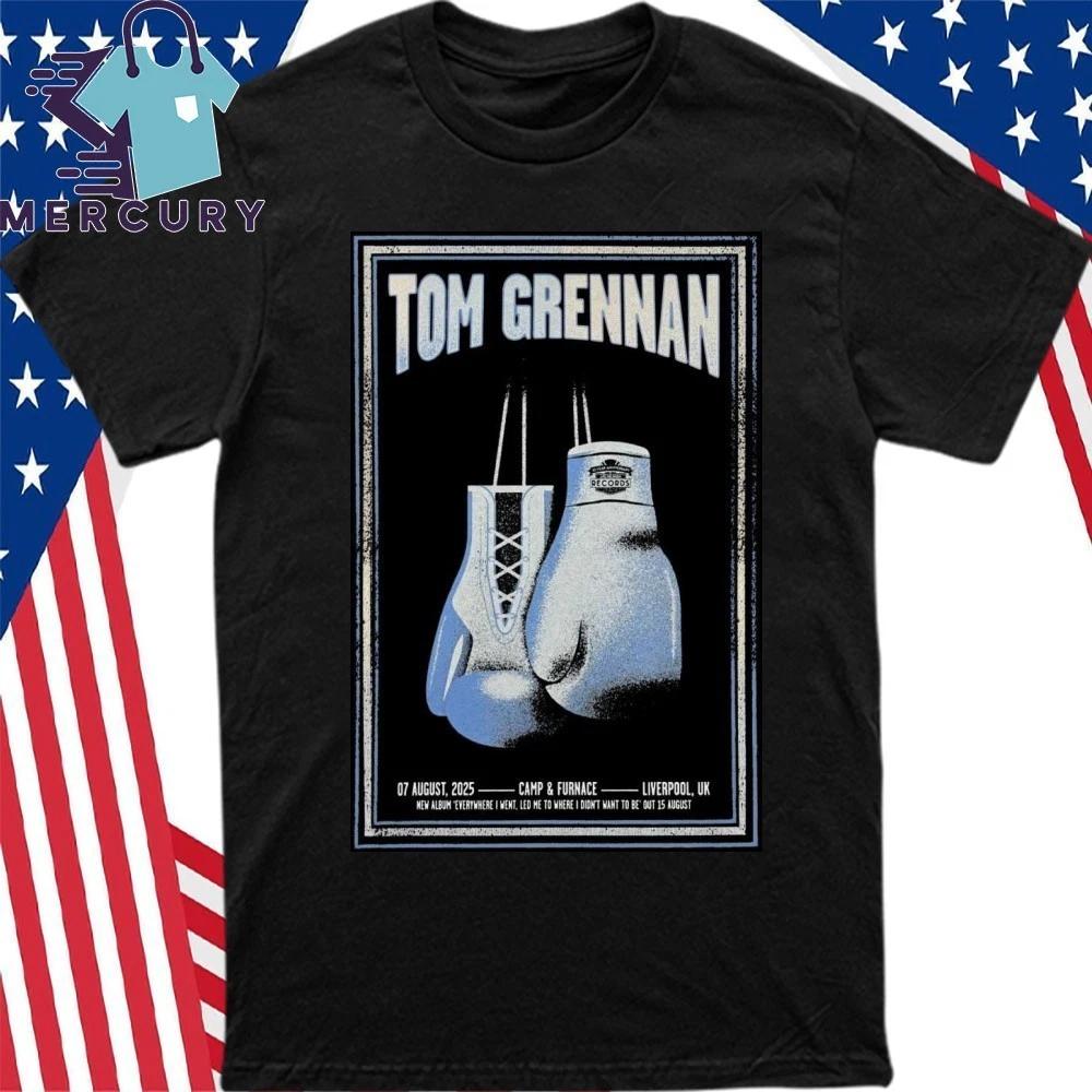 

Tom Grennan August 7, 2025 Camp and Furnace, Liverpool, UK Poster Shirt 4XL