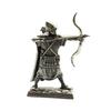Military Sandbox Metal Copper Ornaments Figure Roman Legionary Soldier Model Archer Medieval Toys Desk Decoration