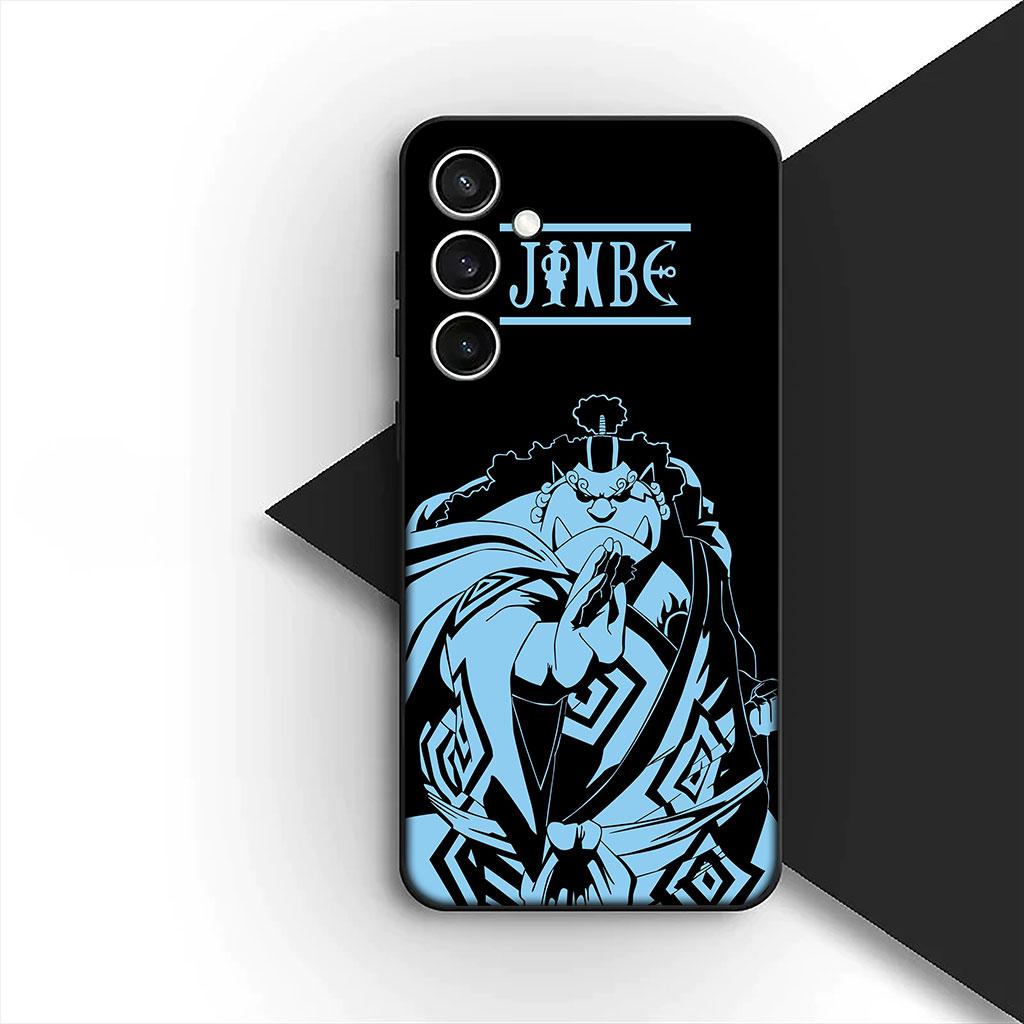 Phone Cover for Motorola Moto G86 G57 E14 E15 G14 G34 G35 G84 G24 A54 G15 Power E22 Case Jinbe One Pieces Luffy Roronoa Zoro