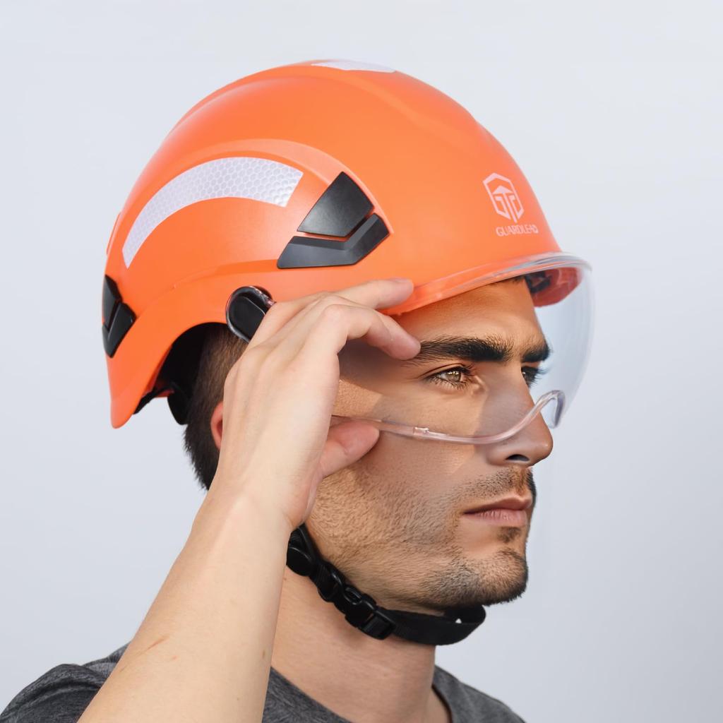 GUARDLEAD Schutzhelm Kompatibel mit und Polycarbonat Material Schild, W1000/W1000S, Beschlagresistent Kratzfest