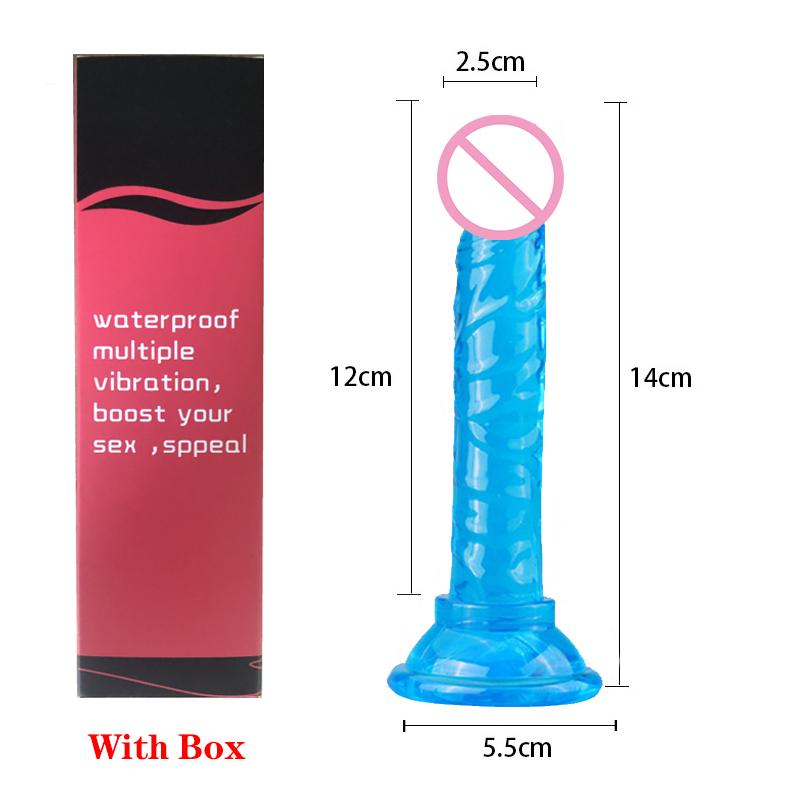 Realistic Dildos With Suction Cup Jelly Dildos Sex Toys for Woman Men Fake Dick Big Penis Anal Butt Plug Erotic Masturbator