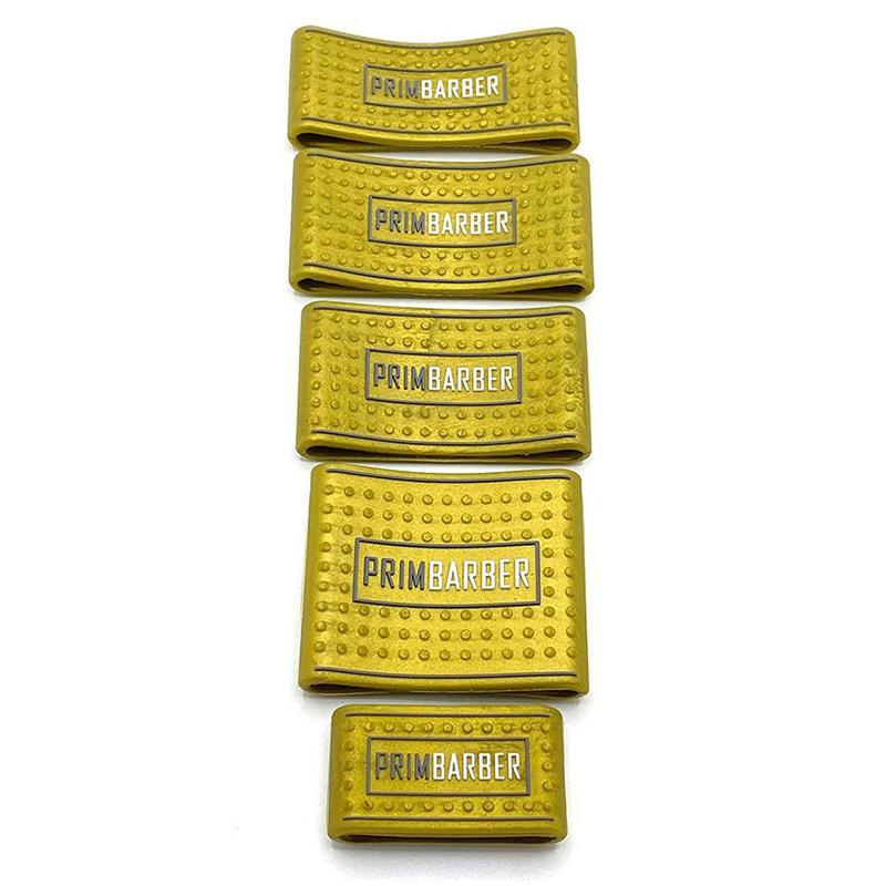 5 Pcs Trimmer Grip Barber Hair Clipper Grip Rubber Anti Slide Barber Rings
