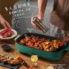 Pentola Elettrica Multifunzione per Grigliata: Shabu-Shabu, Frittura, Arrosto e Barbecue Coreano a Basso Fumo