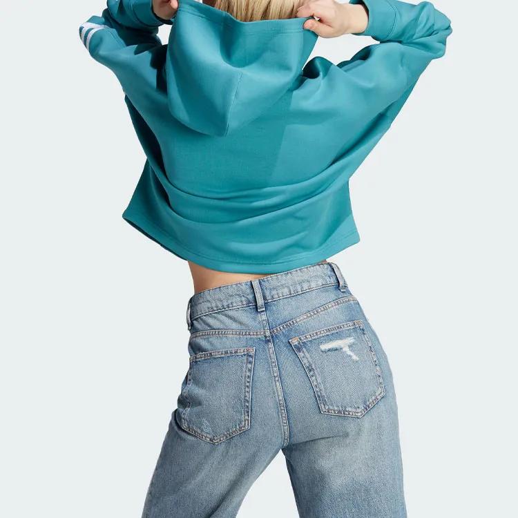 Adidas Originals Sweatshirt Women's Arctic Ocean Blue (Unisex) Sweatshirts IL6664