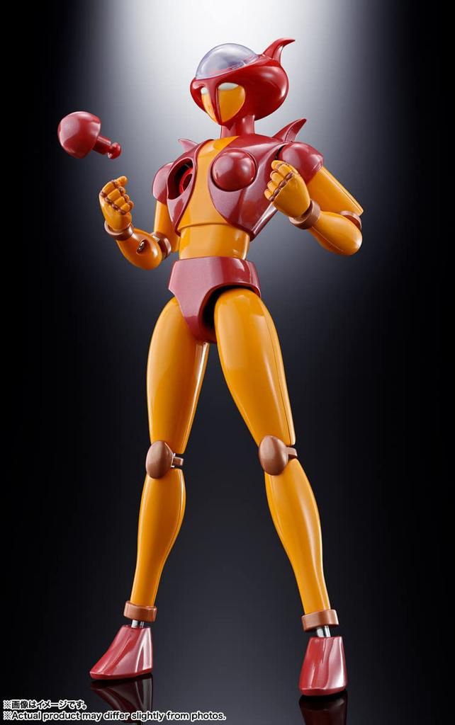 TAMASHII NATIONS Soul of Chogokin Mazinger Z Aphrodite A vs Minerva X Ungefähr 160 mm ABS POM Bemalte Bewegliche Figur GX-08R GX-09R Druckguss & &
