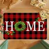 Christmas-Themed Carpet, Soft And Comfortable Entryway Floor Mat, Bathroom Shower Door Mat, Home Decoration