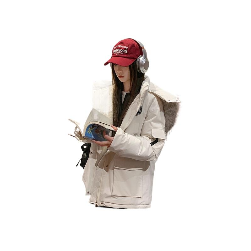 Pie Overcome Women's Winter Wear New Cotton-padded Clothes, Cotton-padded Jackets, Korean Loose Hooded Cotton-padded Jackets