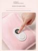 Rechargeable Explosion-Proof Hot Water Bottle, Electric Heating Pad for Bed, Cute Plush Hand Warmer for Women, Warming Gadget