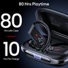 Bluetooth 5.4 Wireless Earbuds Waterproof Sports Over-Ear Hooks Earphones with Mic for Sports Running Workout Gym 80Hrs Palytime