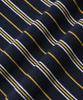 GNOK [Unisex] Triple Stripe Short Sleeve T-Shirt [Navy]