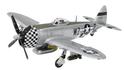 Tamiya 1/48 Masterpiece Series No. 90 U.S. Army Republic P-47D Thunderbolt Bubble Top Plastic Model Kit 61090