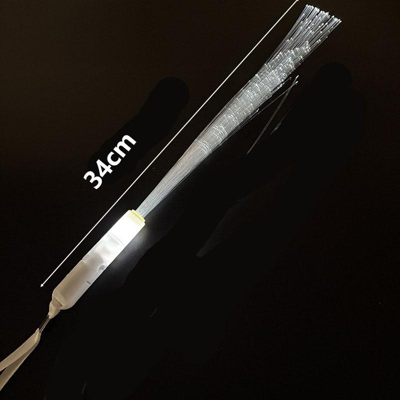 

Trendy New Arrivals Glow Sticks Sparkling Fairy Wands Family Parties Cheering Props LED Fiber Optic Light Sticks 1PC