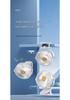 USB Rechargeable Silent Clip-on Desk Fan with Light for Dorms and Bedrooms