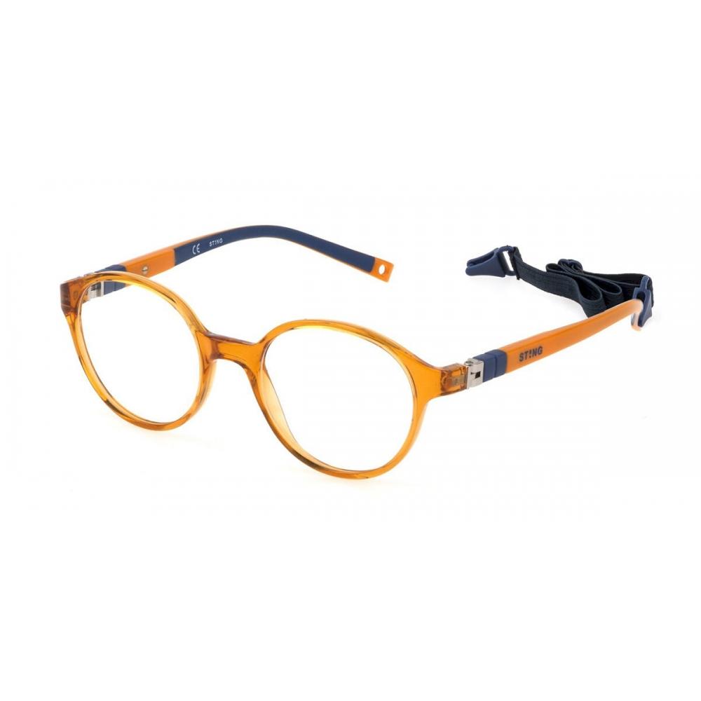 

Sting Kids Eyeglasses 06f9 Transparent Orange/44-17-120