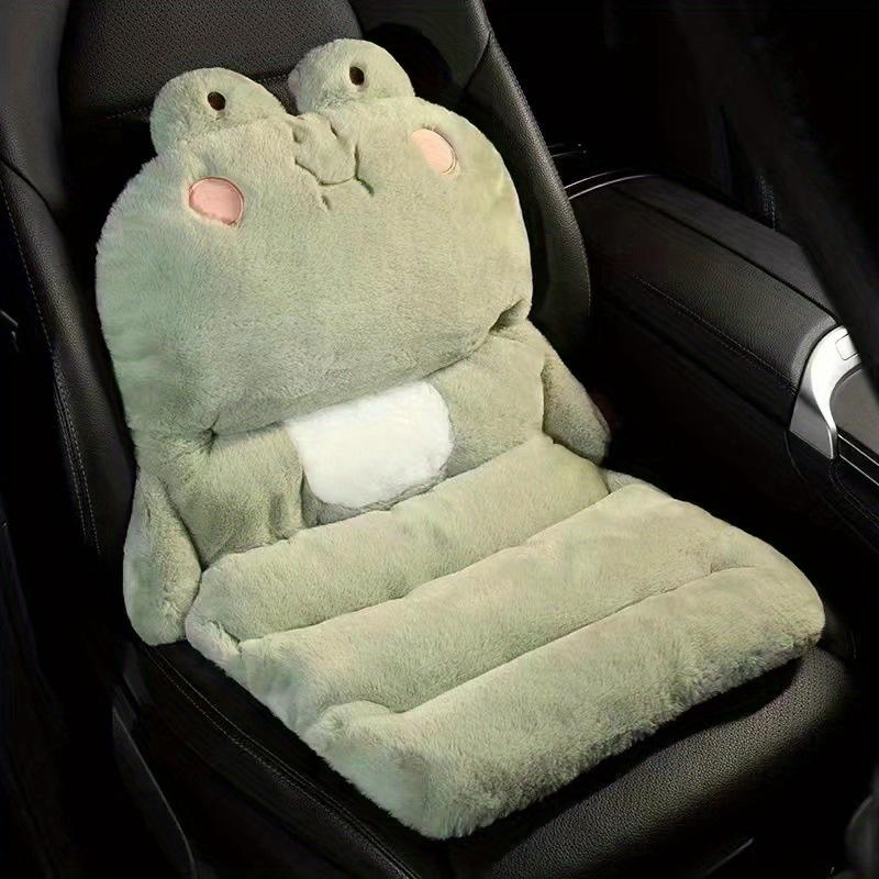 Integrated Cartoon Plush Comfortable Plush Car Seat Cushion for Thick and Warm Seat Cushions for Vehicles and Chairs