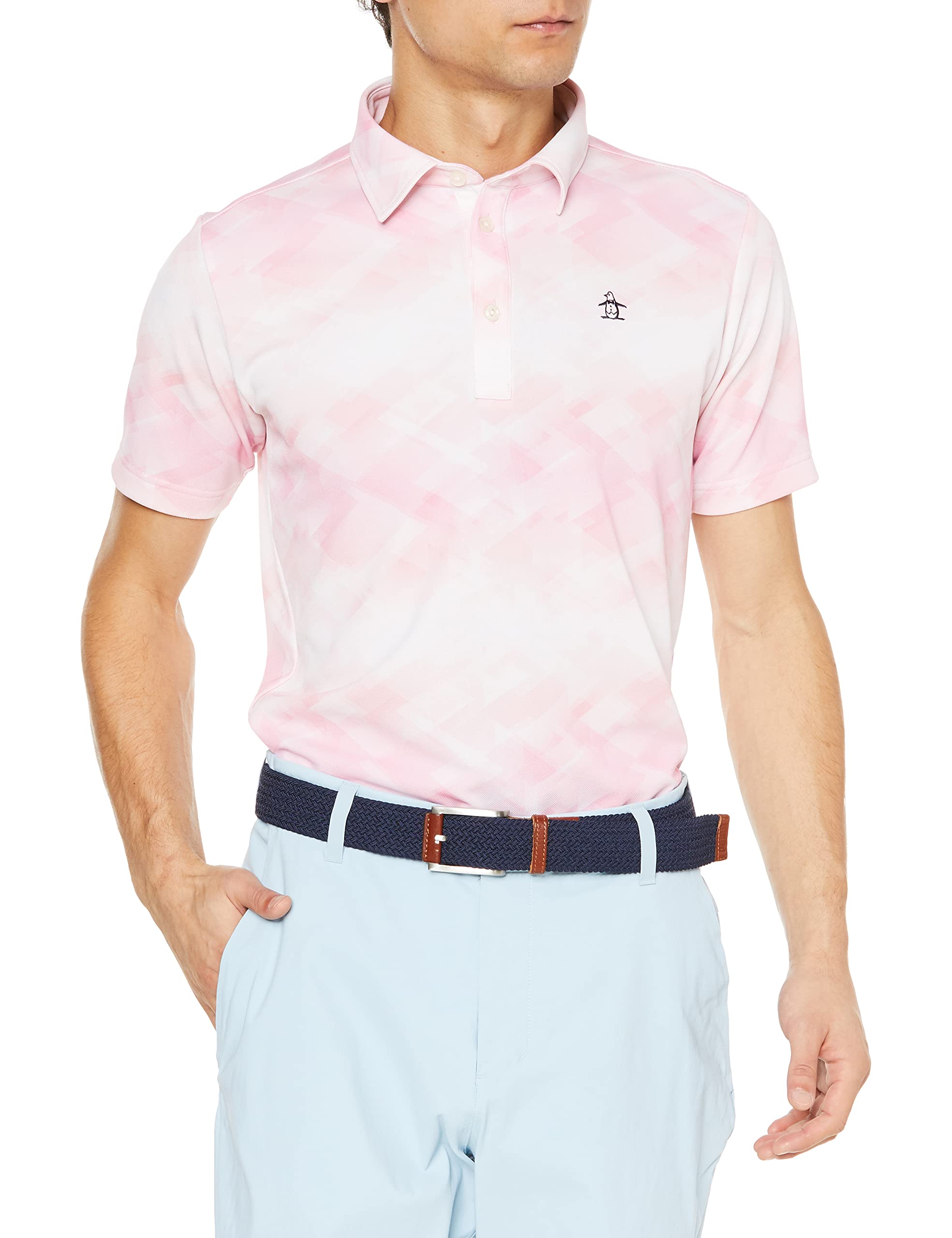 

shirt with gradient cool to the PK00 equivalent to Japanese size 3L [Munsingwear] Short-sleeved print, sweat-wicking, quick-drying, moisture-wicking,