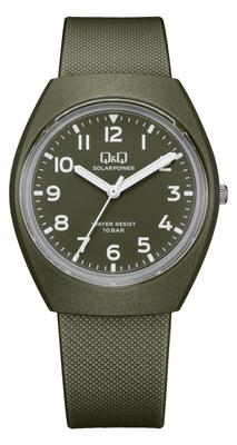 Solaire Sans Remplacement de Pile 10 ATM Étanche Kaki [Citizen Q&Q] Montre, Alimentée par Q&Q, Nécessaire, Résistante, Légère, Analogique, E11A-006VK,