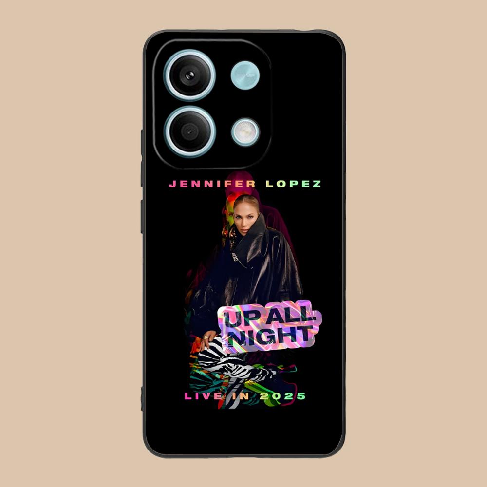 Jennifer Lopez Mobile Cell Phone Case for Xiaomi 15 14 13 12 Mi 11 T Ultra Lite Pro S X 5G Colorful Printing Cover Luxury Pretty