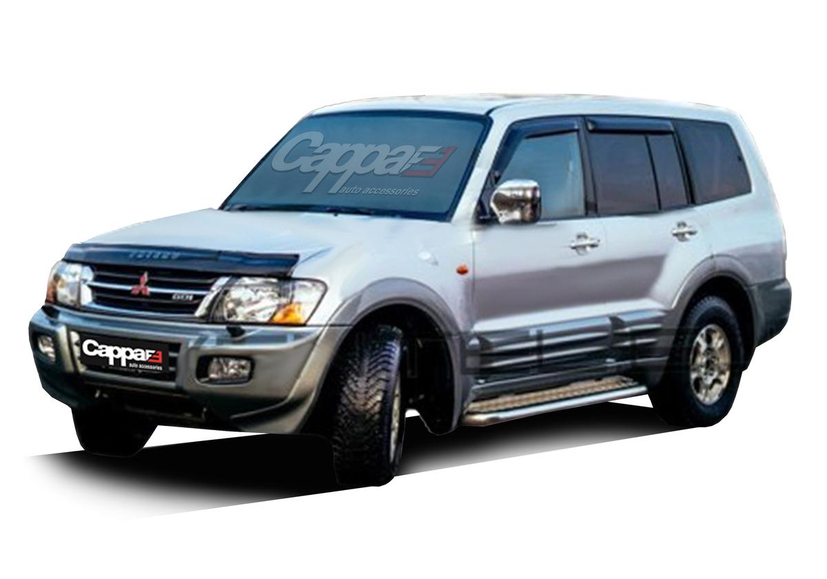 

Дефлектор капота (EuroCap) для Mitsubishi Pajero Wagon III