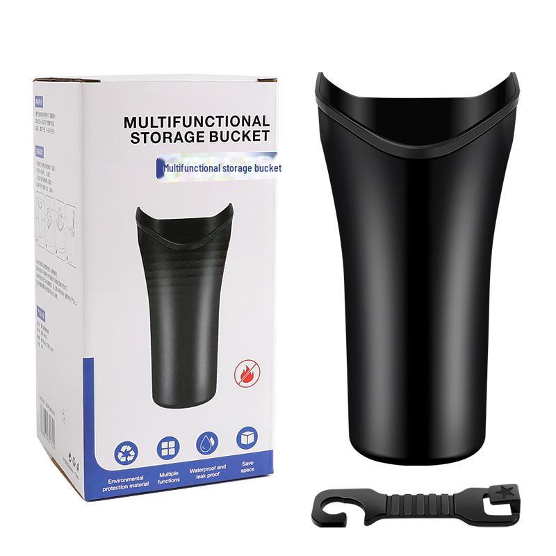 Car Umbrella Storage Bucket & Hanging Trash Can Combo