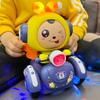 Plastic Bee Face Changing Doll Sound and Light Changing Face Bee Cartoon Car  Boy Children