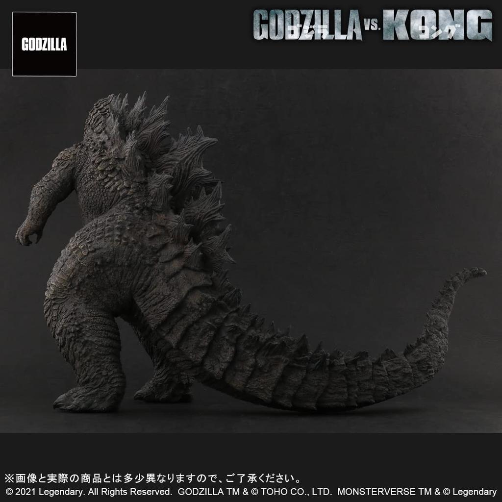 GARAGE TOY Toho Daikaiju Series GODZILLA FROM GODZILLA KONG 2021 Height 260mm Total Length 390mm PVC Painted Finished Figure X-Plus VS. Approx.